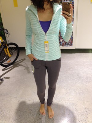 Cabine sportive chez Lolë