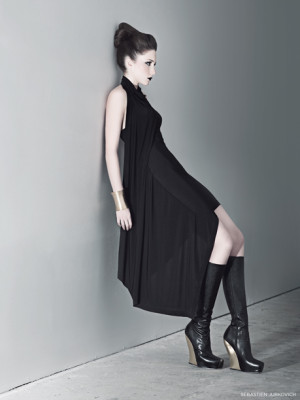 un premier contrat de photo de mode