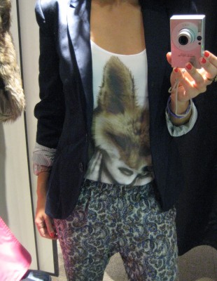 Stradivarius et sa fausse fourrure.