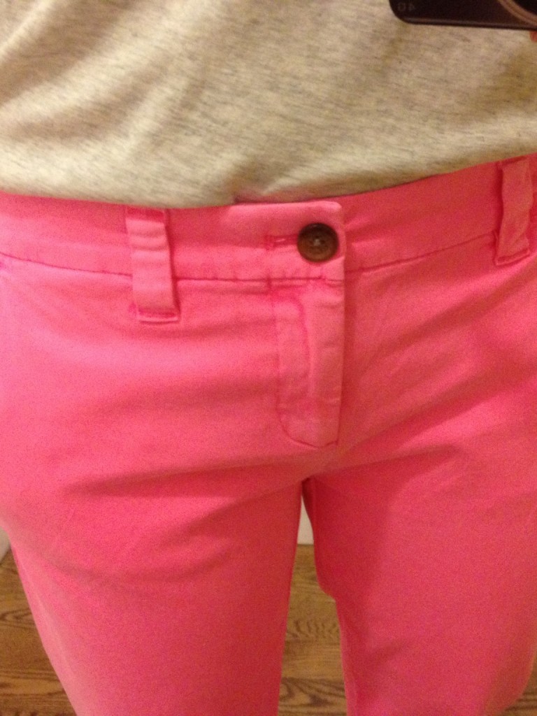 un peu de neon chez Gap.