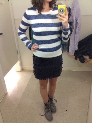 Paillettes XL et hauts chez Joe Fresh