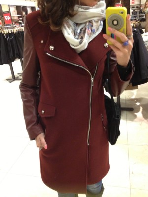 sacs, manteaux et cie en solde chez zara