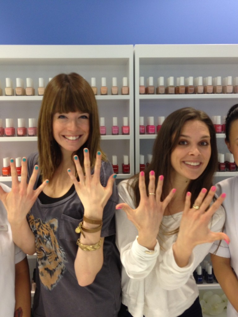 Manucure pour Chéli et Sabrina chez Nstyle.