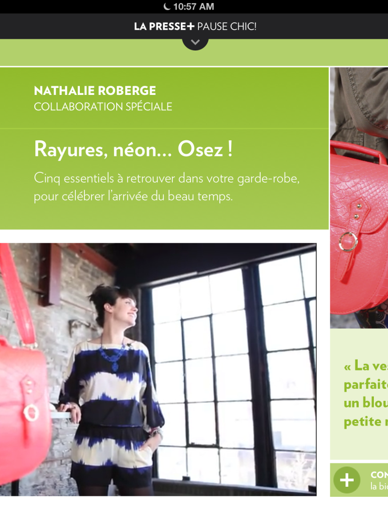 La Presse+ édition du 26 avril