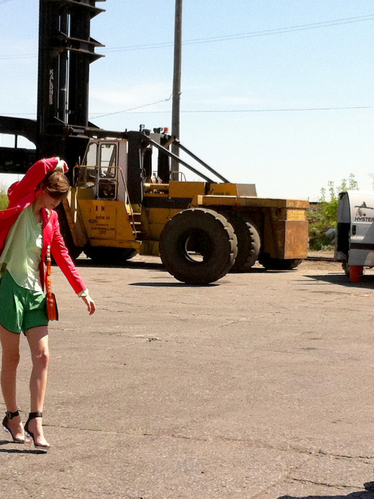 Making of du shoot photo de Place Montréal Trust