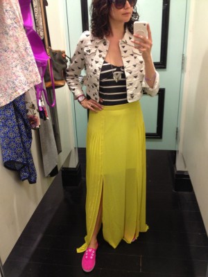 Karine, tu m’as donné le goût de faire une cabine chez ForeverXXI