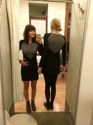 Les BFF à la boutique onze (et solde fou du Black Friday).
