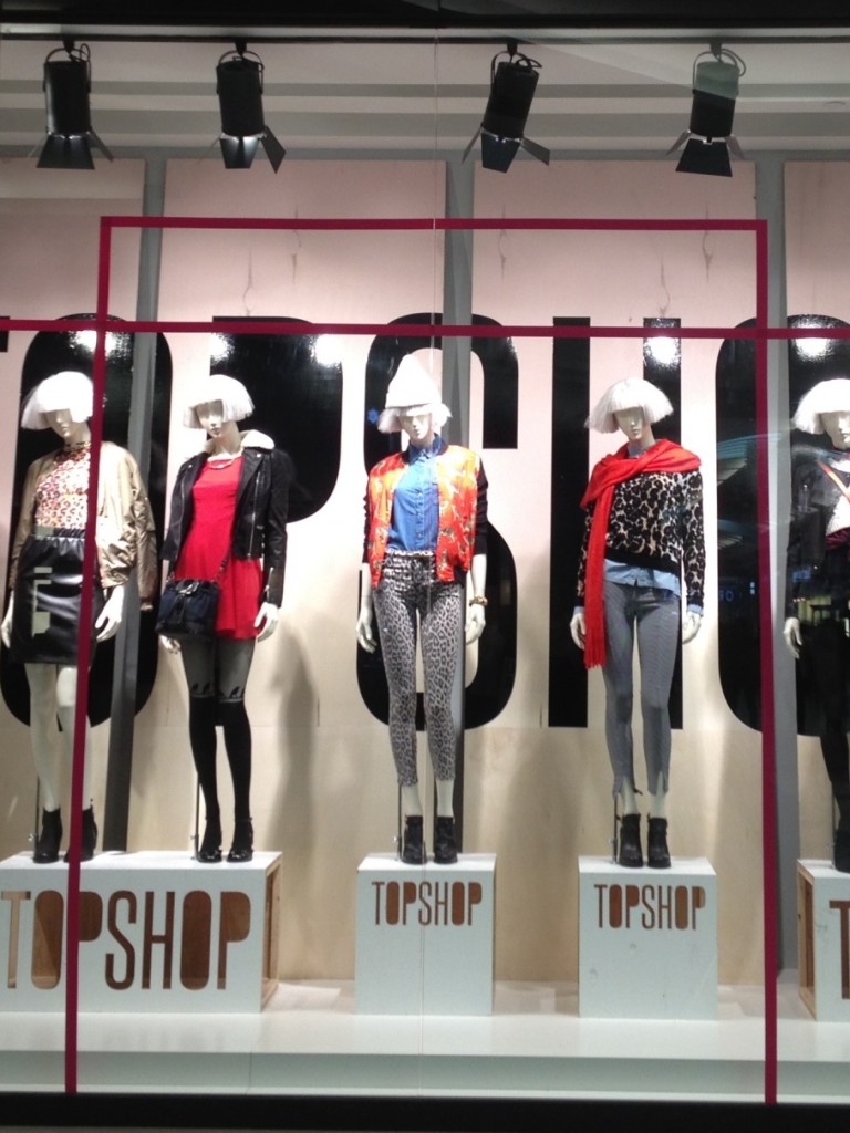 Une cabine au nouveau Top Shop de Laval