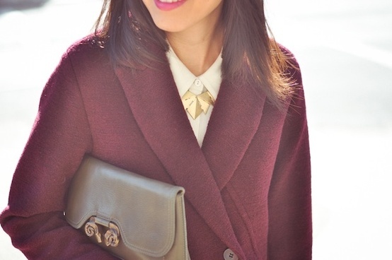 Les manteaux de la saison.