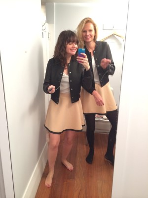 Les BFF chez Club Monaco.