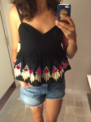 Anthropologie et ses soldes d’été.