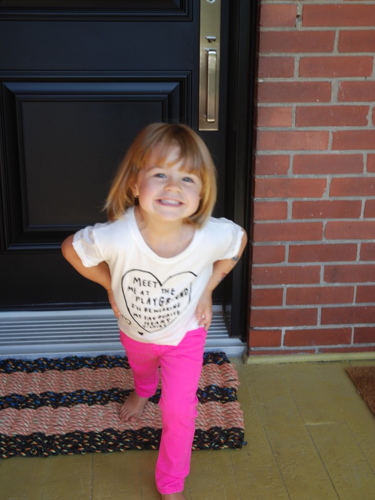 La rentrée des toutes-petites…vue par Julie