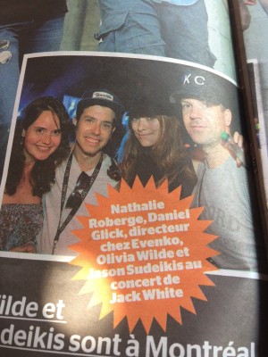 Olivia Wilde à Osheaga.