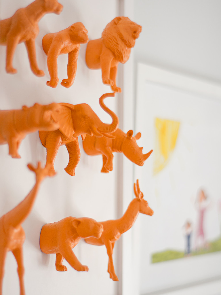 DIY cadre de petits animaux tronqués