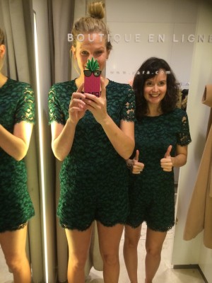 Jupes et combinaisons chez Zara.