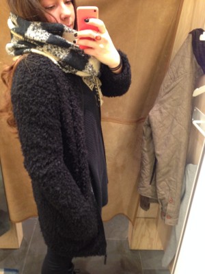 Soldes de janvier selon Sarah.